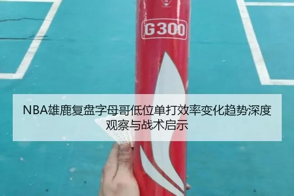 NBA雄鹿复盘字母哥低位单打效率变化趋势深度观察与战术启示